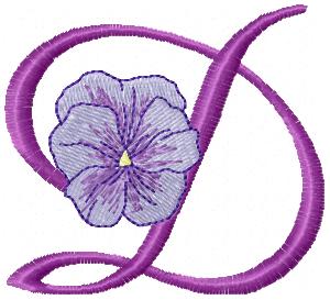 Pansy Monogram Font 51