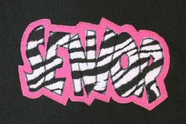 Exclusive SENIOR Double Appliques-5 Sizes