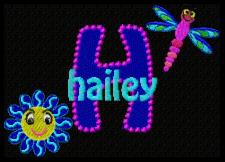 Silly Flowers & Bugs - Monogram font 37