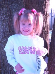 Exclusive SKATER Double Applique - 5 sizes!