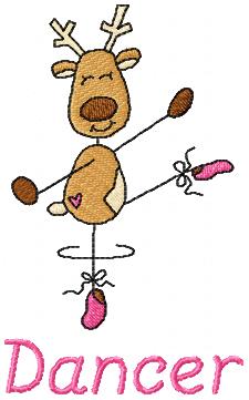 Trendy Santa's Stick Reindeer