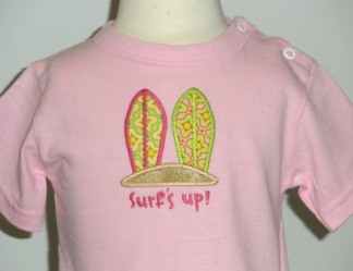 Ric Rac Surfboard Applique