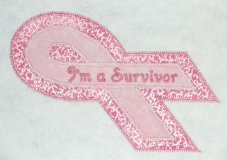 FREE Breast Cancer Double Applique Design