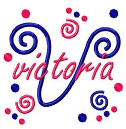 Swirls - Monogram Font 10