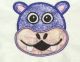 HIPPO Face Applique Design