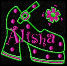 Trendy Shoes - Monogram Font 22 - EXCLUSIVE