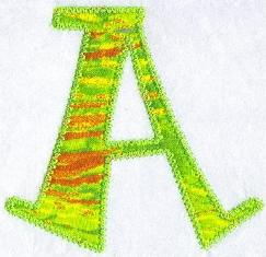 Wacky Wonky Applique Font - 3 SIZES