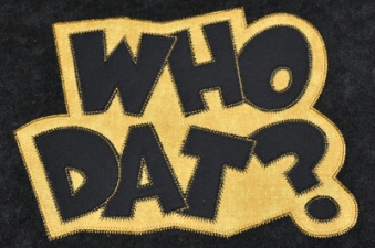 Exclusive WHO DAT Double Applique