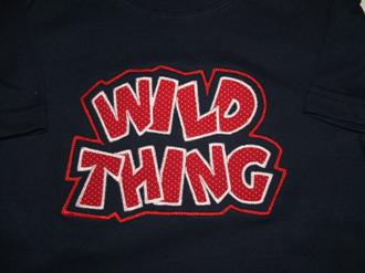 Exclusive Wild Thing Double Applique-5 Sizes