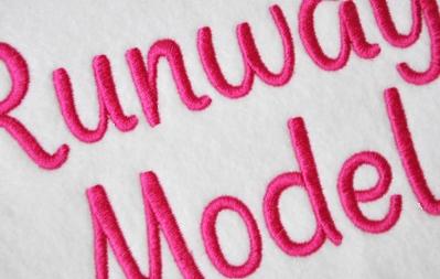 Runway Model Font